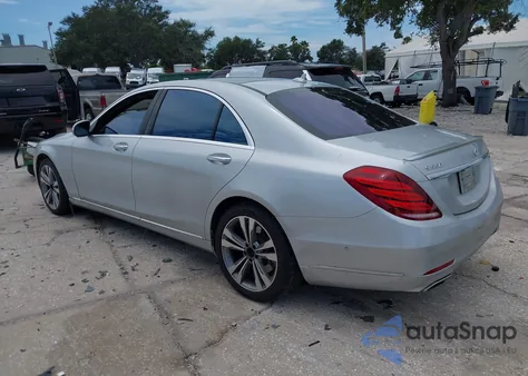 2014 Mercedes-Benz S 550 z USA, uszkodzony, nr VIN WDDUG8CBXEA037623